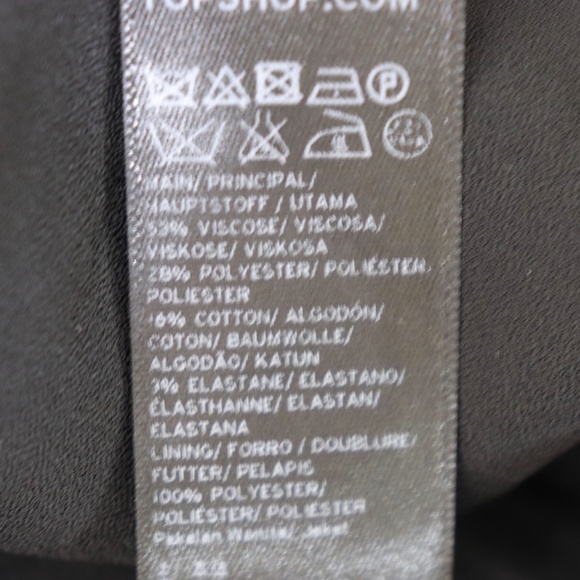 ❣️TOPSHOP Gingham Ruffle Blazer - Picture 8 of 8